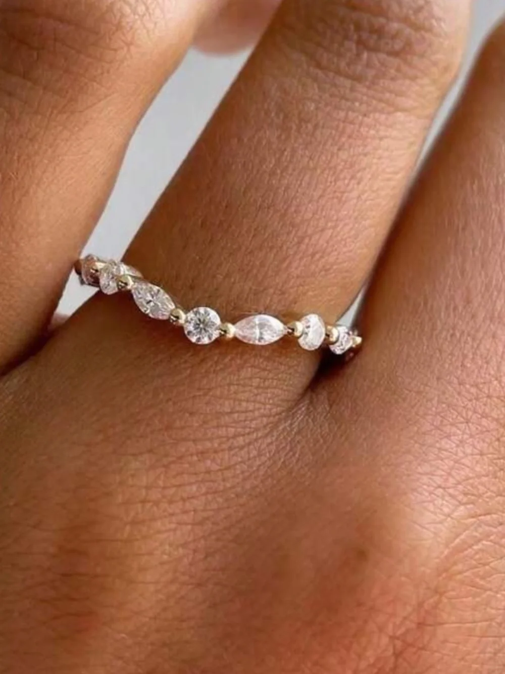 Gold ring set